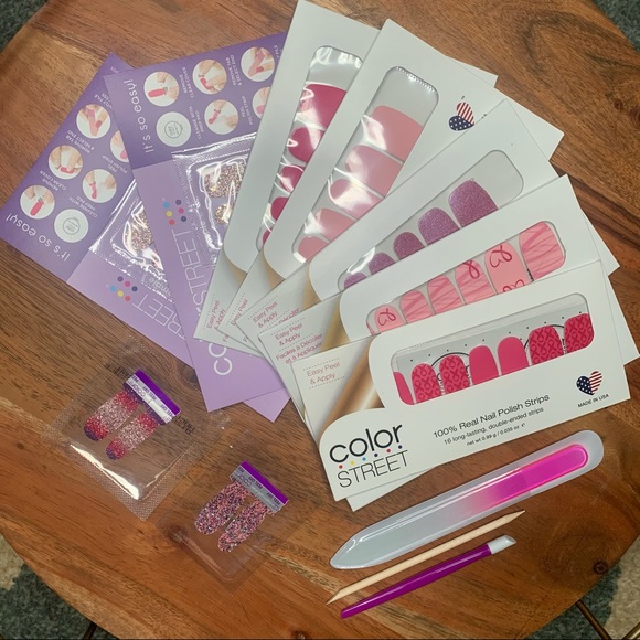 Colorstreet Pink Ribbon Bundle || 5 sets